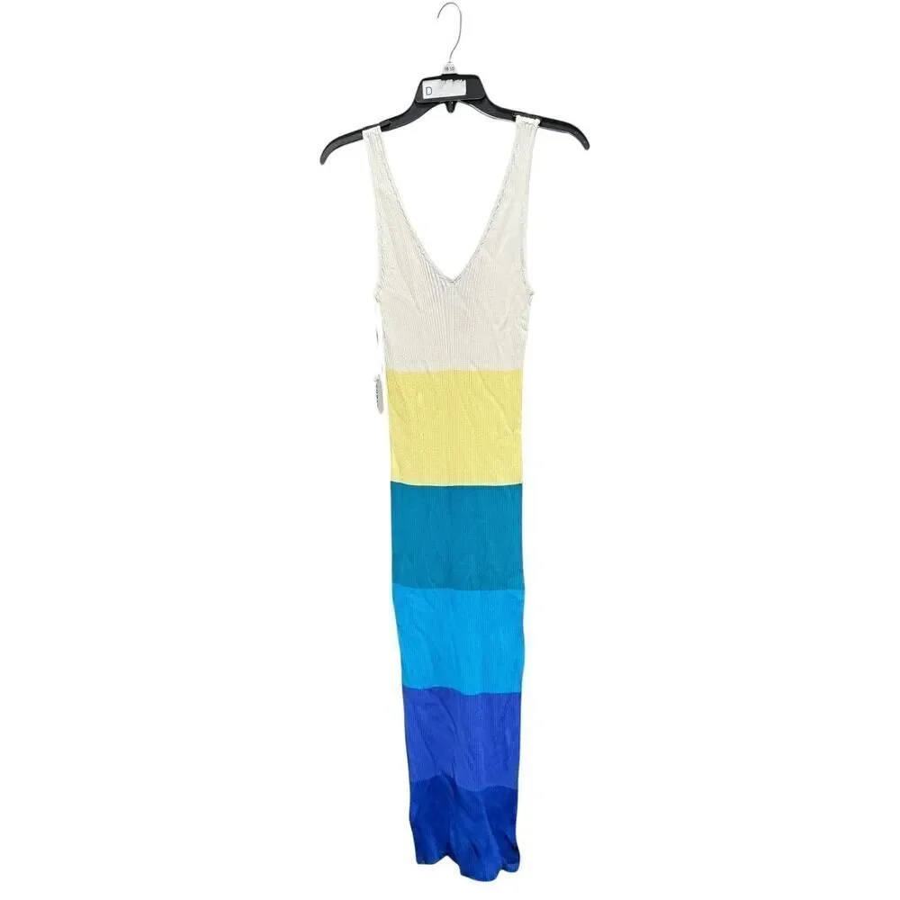 Staud Colorblock Dana Dress - Size M - NWT